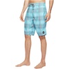 image:imageONeill Mens 21 Inch Outseam Ultrasuede Swim Boardshort Turquoise Plaid 30Turquoise Plaid