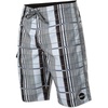 image:imageONEILL Mens 21 Inch Outseam Ultrasuede Swim BoardshortGrey Plaid  Santa Cruz
