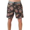 image:imageONEILL Mens Cruzer Scallop 18 Inch Boardshorts  QuickDry Stretch Fabric AbovetheKnee Fit Black 32