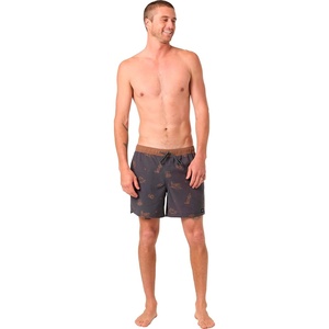 image:imageONEILL Mens Hermosa Retro 17 Inch Elastic Waist Swim Trunks  Recycled Stretch Fabric amp Hyperdry TechnologyPhantom