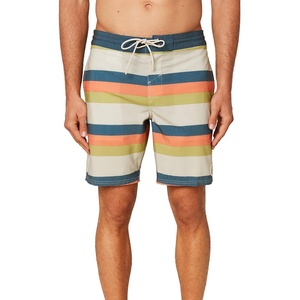 image:imageONEILL Mens Water Resistant Stretch Volley Swim Boardshorts 18 Inch OutseamLight Khaki  Faux Show