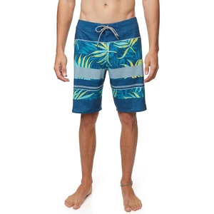 image:imageONeill Mens 21 Inch Outseam Ultrasuede Swim Boardshort Turquoise Plaid 30Dark Blue Canopy