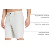 image:imageONEILL Mens 21 Inch Loaded 20 Hybrid Shorts  Water Resistant Mens Shorts with Quick Dry Stretch Fabric and PocketsFog  Loaded 20 Hybrid