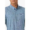 image:imageONEILL Mens Light Check Geo Standard Fit Shirt  Stretch Comfort Everyday VersatilityCaptains Blue