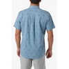image:imageONEILL Mens Light Check Geo Standard Fit Shirt  Stretch Comfort Everyday VersatilityCaptains Blue