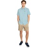 image:imageONEILL Mens Light Check Standard Short Sleeve Woven ShirtStone Blue