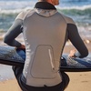 image:imageONEILL Mens Mens Hyperfreak Ozone Long Sleeve Rashguard with HoodSmokeTempsteel