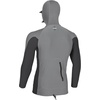 image:imageONEILL Mens Mens Hyperfreak Ozone Long Sleeve Rashguard with HoodSmokeTempsteel