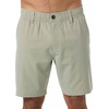 image:imageONEILL Mens Reserve Light Check Elastic Waist 18 Inch Hybrid Shorts  Lightweight Stretch Fabric Hyperdry WaterRepellentSeagrass