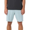 image:imageONEILL Mens Reserve Light Check Elastic Waist 18 Inch Hybrid Shorts  Lightweight Stretch Fabric Hyperdry WaterRepellentStone Blue
