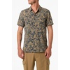 image:imageONEILL Mens TRVLR Perforated Printed Standard Fit Shirt Lightweight Performance ComfortBlack