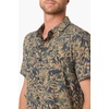 image:imageONEILL Mens TRVLR Perforated Printed Standard Fit Shirt Lightweight Performance ComfortBlack