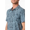 image:imageONEILL Mens TRVLR Perforated Printed Standard Fit Shirt Lightweight Performance ComfortBlue