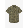 image:imageONEILL Mens TRVLR Perforated Printed Standard Fit Shirt Lightweight Performance ComfortDark Olive