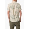 image:imageONEILL Mens TRVLR Perforated Printed Standard Fit Shirt Lightweight Performance ComfortKha2
