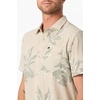 image:imageONEILL Mens TRVLR Perforated Printed Standard Fit Shirt Lightweight Performance ComfortKha2