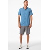 image:imageONEILL Mens TRVLR Perforated Standard Fit Shirt  Breathable QuickDry Moisture WickingCaptains Blue