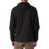 image:imageONEILL Mens TRVLR Stretch ZipUp Windbreaker Jacket  Standard Fit Water Resistant Jacket for Men with Hood and PocketsBlackXL
