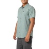 image:imageONEILL Mens Trvlr UPF Traverse Stripe Standard Short Sleeve Woven ShirtSage