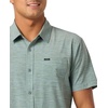 image:imageONEILL Mens Trvlr UPF Traverse Stripe Standard Short Sleeve Woven ShirtSage