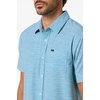 image:imageONEILL Mens Trvlr UPF Traverse Stripe Standard Short Sleeve Woven ShirtStone Blue