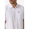 image:imageONEILL Mens Trvlr UPF Traverse Stripe Standard Short Sleeve Woven ShirtTofu