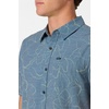 image:imageONEILL Mens UPF Slub Relaxed Short Sleeve Woven ShirtDark Slate