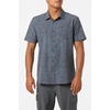 image:imageONEILL Mens UPF Slub Standard Short Sleeve Woven ShirtDark Shadow