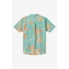 image:imageONEILL Mens UPF Slub Standard Short Sleeve Woven ShirtGreen