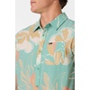 image:imageONEILL Mens UPF Slub Standard Short Sleeve Woven ShirtGreen