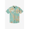 image:imageONEILL Mens UPF Slub Standard Short Sleeve Woven ShirtGreen