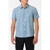 image:imageONEILL Mens UPF Slub Standard Short Sleeve Woven ShirtLead