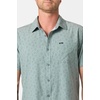 image:imageONEILL Mens UPF Slub Standard Short Sleeve Woven ShirtSage