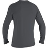 image:imageONeill Mens Basic Skins Long Sleeve Sun Shirt UPF 30 Sun Protection and Rash Protection for All Water ActivitiesGraphite