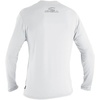 image:imageONeill Mens Basic Skins Long Sleeve Sun Shirt UPF 50 Sun and Rash Protection for Surfing and All Outdoor Activities White XLarge