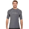 image:imageONeill Mens Basic Skins Short Sleeve Rashguard UPF 50 Sun and Rash Protection for Surfing and All Outdoor ActivitiesSmoke