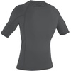 image:imageONeill Mens Basic Skins Short Sleeve Rashguard UPF 50 Sun and Rash Protection for Surfing and All Outdoor ActivitiesSmoke