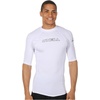 image:imageONeill Mens Basic Skins Short Sleeve Rashguard UPF 50 Sun and Rash Protection for Surfing and All Outdoor ActivitiesWhite