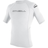 image:imageONeill Mens Basic Skins Short Sleeve Rashguard UPF 50 Sun and Rash Protection for Surfing and All Outdoor ActivitiesWhite
