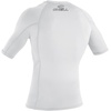 image:imageONeill Mens Basic Skins Short Sleeve Rashguard UPF 50 Sun and Rash Protection for Surfing and All Outdoor ActivitiesWhite