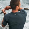 image:imageONeill Mens Basic Skins2 Short Sleeve Rashguard Shirt UPF 50 Sun and Rash Protection Tight Fit for All Water ActivitiesGraphite