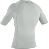 image:imageONeill Mens Basic Skins2 Short Sleeve Rashguard Shirt UPF 50 Sun and Rash Protection Tight Fit for All Water ActivitiesOvercast