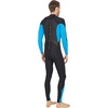 image:imageONeill Mens Epic 32mm Back Zip Full Wetsuit Durable Warmth with Good Flexibility for Surfing and All Water ActivitiesBlackBrightBlue