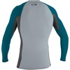 image:imageONeill Mens Premium Skins Upf 50 Long Sleeve Rash GuardCool GreyGraphiteTide Pool