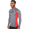 image:imageONeill Mens Premium Skins Upf 50 Long Sleeve Rash GuardGraphiteRed