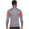 image:imageONeill Mens Premium Skins Upf 50 Long Sleeve Rash GuardGraphiteRed