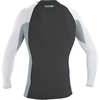 image:imageONeill Mens Premium Skins Upf 50 Long Sleeve Rash GuardMidnight OilCool GreyWhite