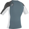 image:imageONeill Mens Premium Skins Upf 50 Short Sleeve Rash GuardBlueWhiteGraphite