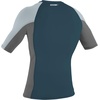 image:imageONeill Mens Premium Skins Upf 50 Short Sleeve Rash GuardCadet BlueGraphiteCool Grey