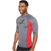 image:imageONeill Mens Premium Skins Upf 50 Short Sleeve Rash GuardGraphiteRed